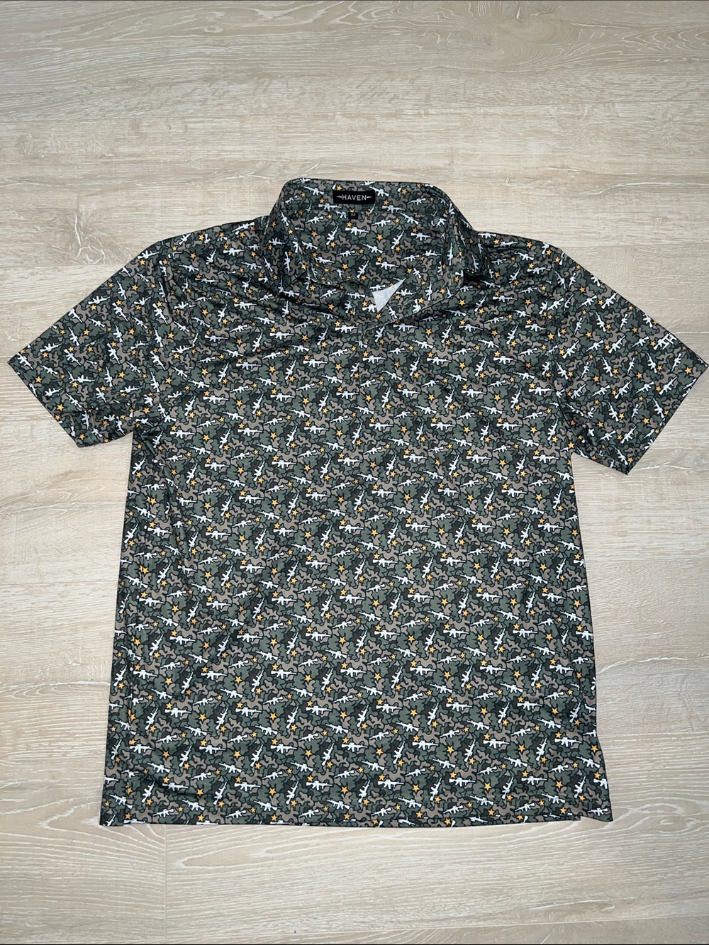 Haven Men's “INFANTRY” Polo Shirt - M